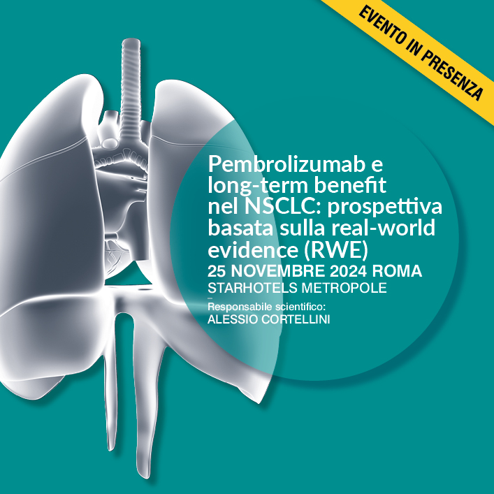 Pembrolizumab e long-term benefit nel NSCLC: prospettiva basata sulla real-world evidence (RWE)