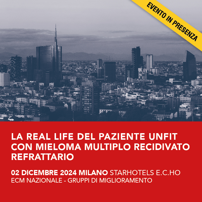 La real life del paziente unfit con Mieloma Multiplo Recidivato Refrattario