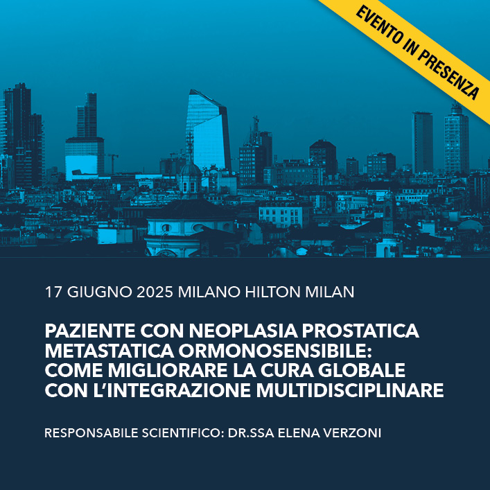 Paziente con neoplasia prostatica metastatica ormonosensibile: come migliorare la cura globale con l’integrazione multidisciplinare