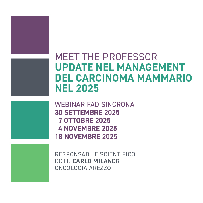 MEET THE PROFESSOR UPDATE NEL MANAGEMENT DEL CARCINOMA MAMMARIO NEL 2025