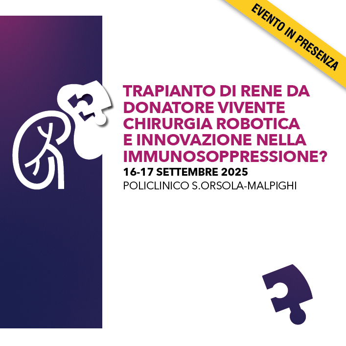 Trapianto di rene da donatore vivente chirurgia robotica e innovazione nella immunosoppressione?
