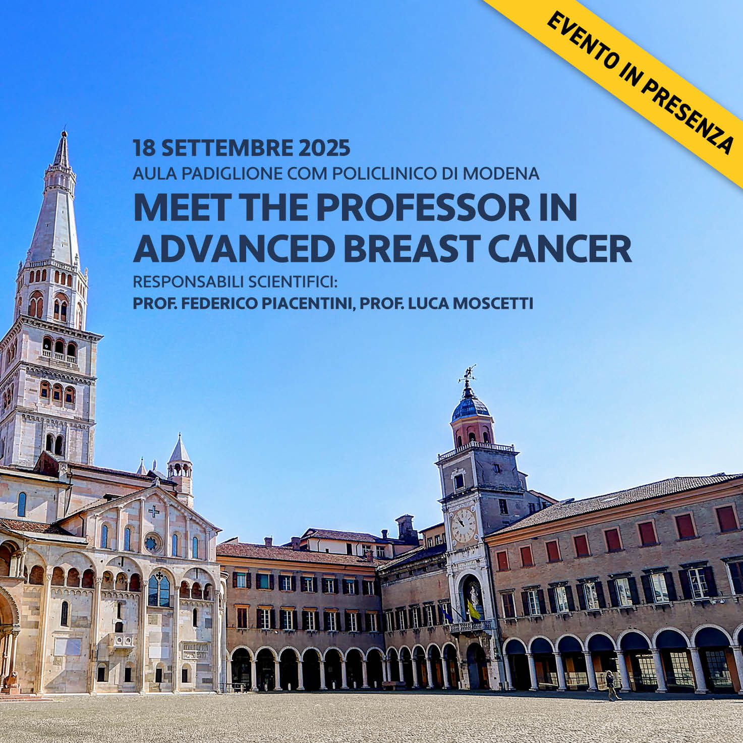 Meet the Professor in advanced breast cancer