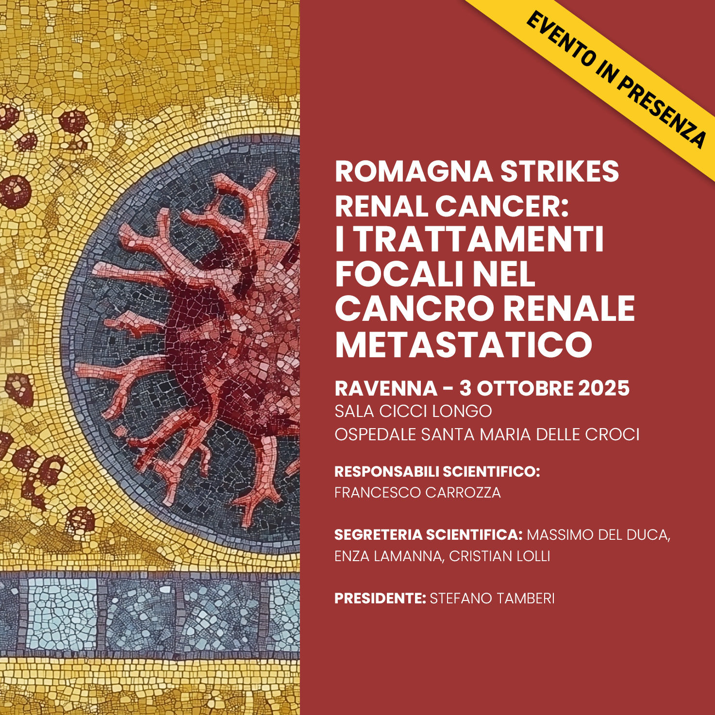 Romagna strikes Renal Cancer: i trattamenti focali nel cancro renale metastatico