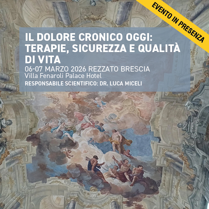 Il Dolore Cronico Oggi: Terapie, Sicurezza e Qualità di Vita