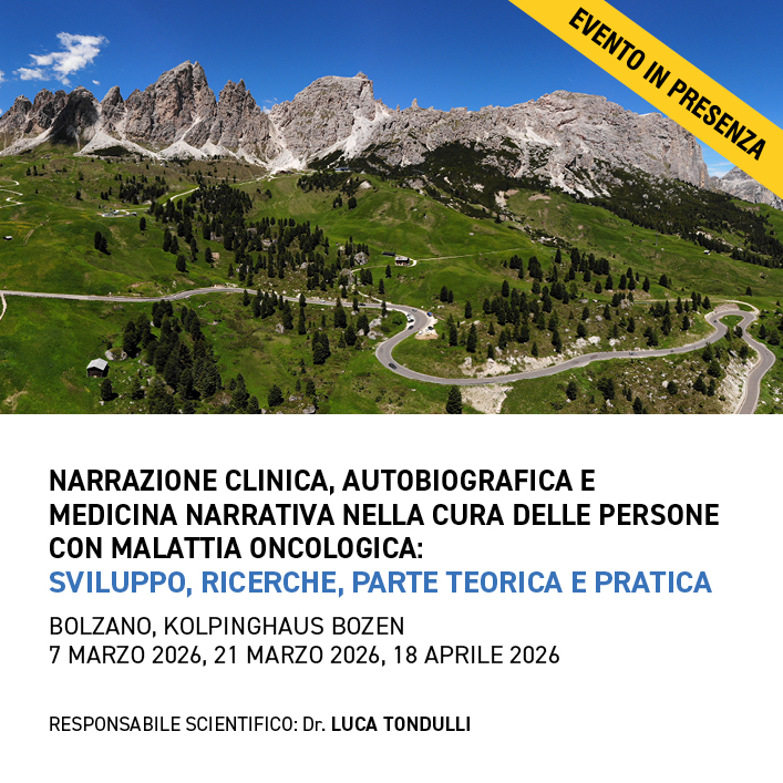 Narrazione clinica, autobiografica e medicina narrativa nella cura delle  persone con malattia oncologica: sviluppo, ricerche, parte teorica e  pratica