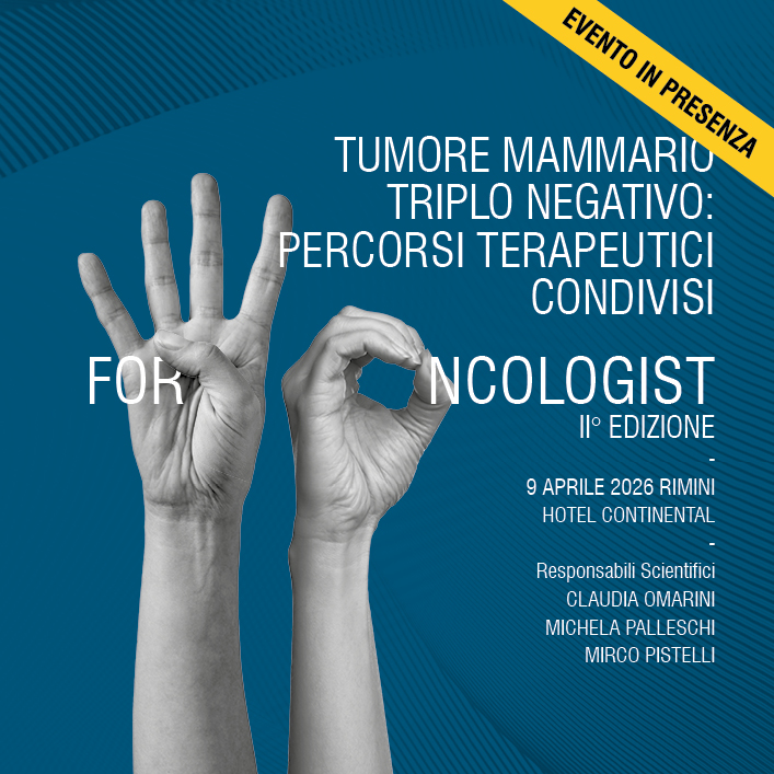 Tumore mammario triplo negativo: percorsi terapeutici condivisi for Oncologist. II° Edizione