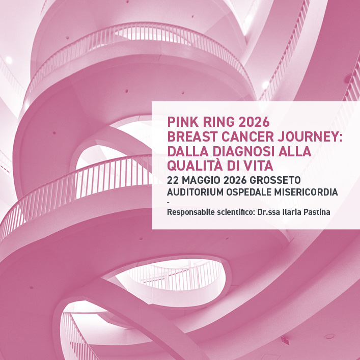 PINK RING 2026 BREAST CANCER JOURNEY: DALLA DIAGNOSI ALLA QUALITÀ DI VITA