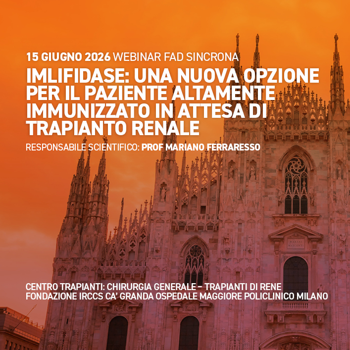 Imlifidase: una nuova opzioni per il paziente altamente immunizzato in attesa di trapianto renale
