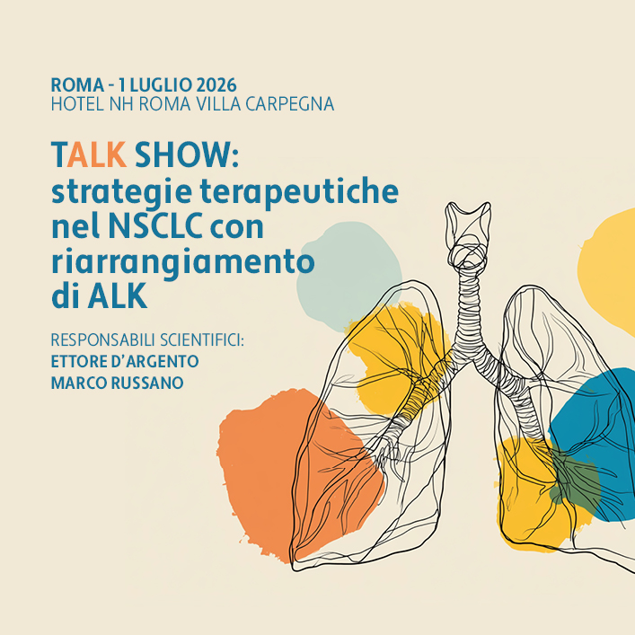 tALK SHOW: strategie terapeutiche nel NSCLC  con riarrangiamento di ALK
