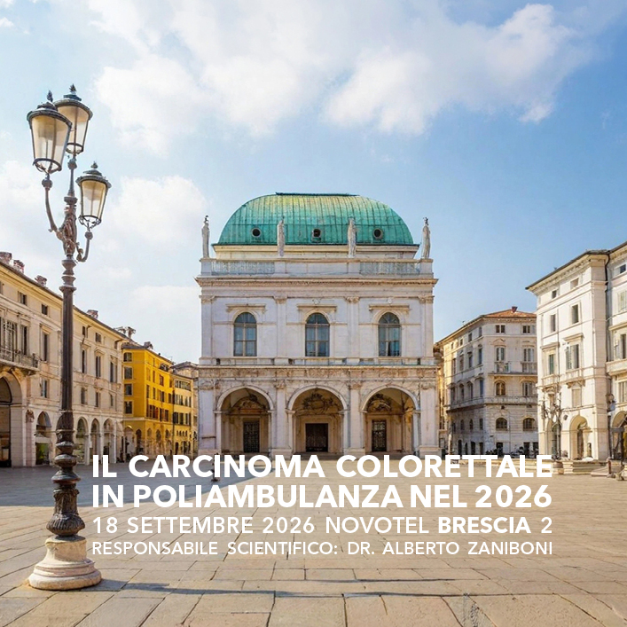 IL CARCINOMA COLORETTALE IN POLIAMBULANZA NEL 2026