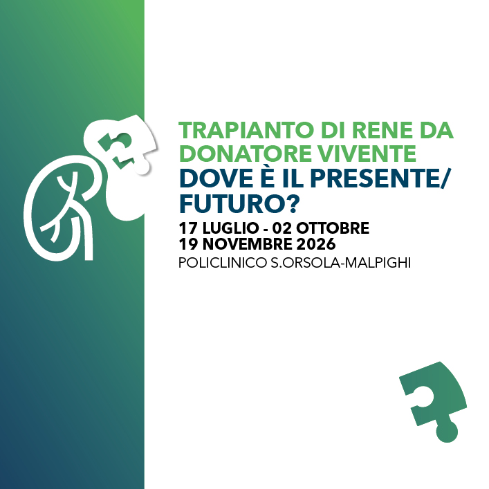 Trapianto di rene da donatore vivente dove è il presente/futuro?