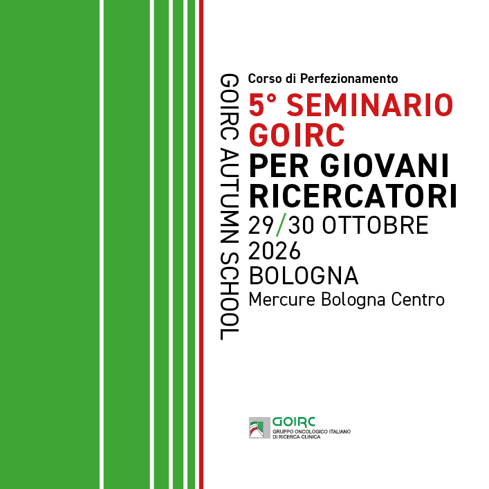 V Seminario GOIRC per Giovani Ricercatori  “GOIRC Autumn School”
