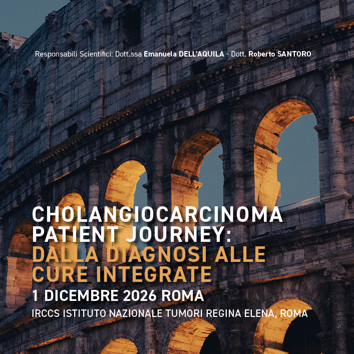 Cholangiocarcinoma Patient Journey:  dalla diagnosi alle cure integrate 