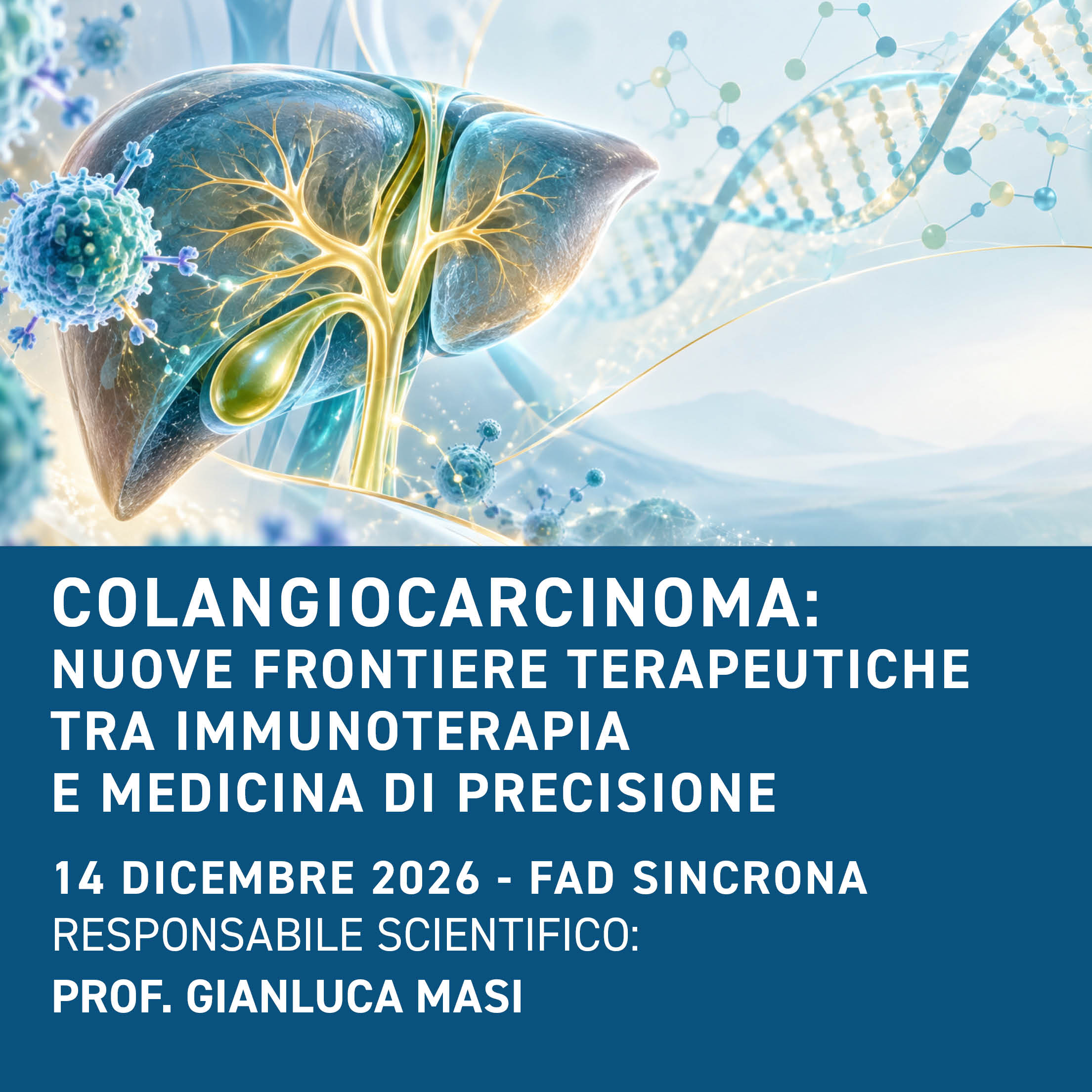 Colangiocarcinoma: nuove frontiere terapeutiche tra immunoterapia e medicina di precisione